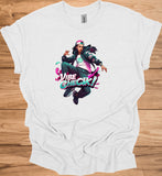 Vibe Check!: Urban Streetwear Illustration, Trendy Digital Art, Youth Culture Artwork - Graphic Tee Shirt