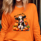 Moo I Mean Boo Cute Pumpkin Orange Shirt product