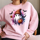 Spooky Ghost Halloween Sweatshirt Cute Casual product type