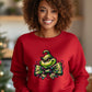 Festive Grinch Light-Up Bow Crewneck product type