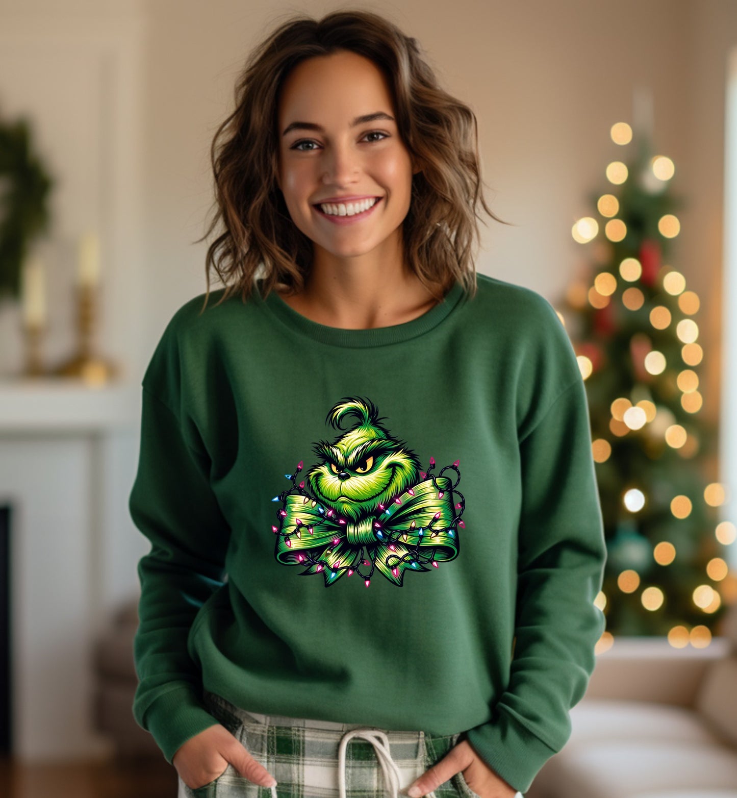 Festive Holiday Grinch Sweatshirt for a Merry Season product