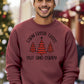 Farm Fresh Trees Cut And Carry Christmas Design Sweatshirt
