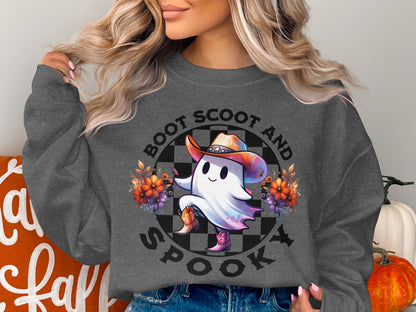 Boot Scoot And Spooky Graphic Sweatshirt product type